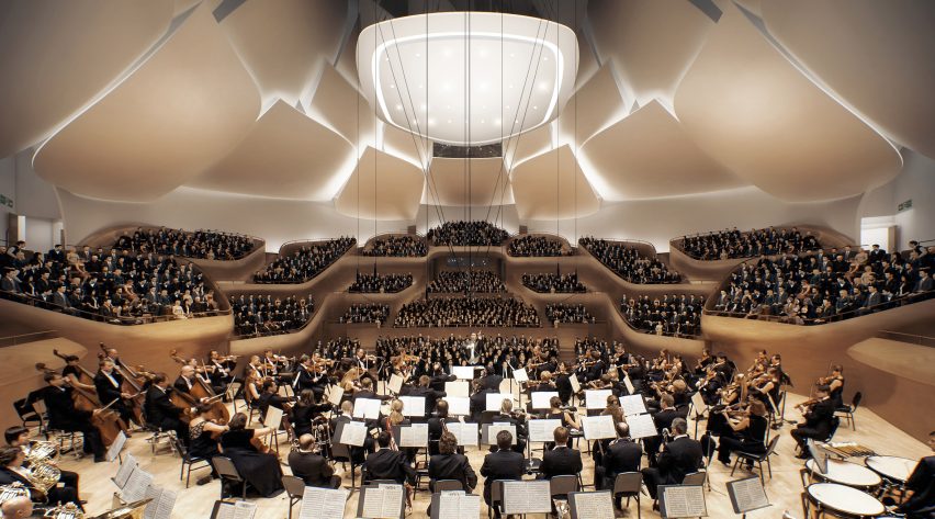 China Philharmonic Concert Hall by MAD