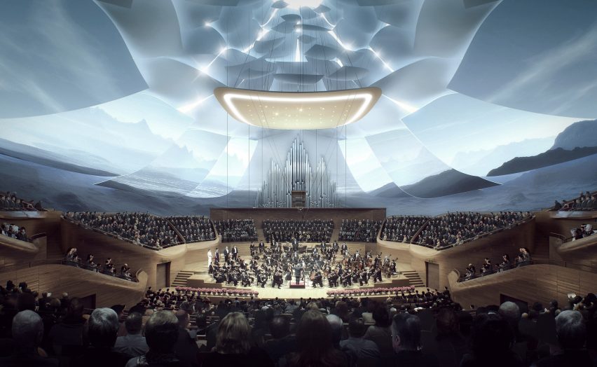 China Philharmonic Concert Hall by MAD