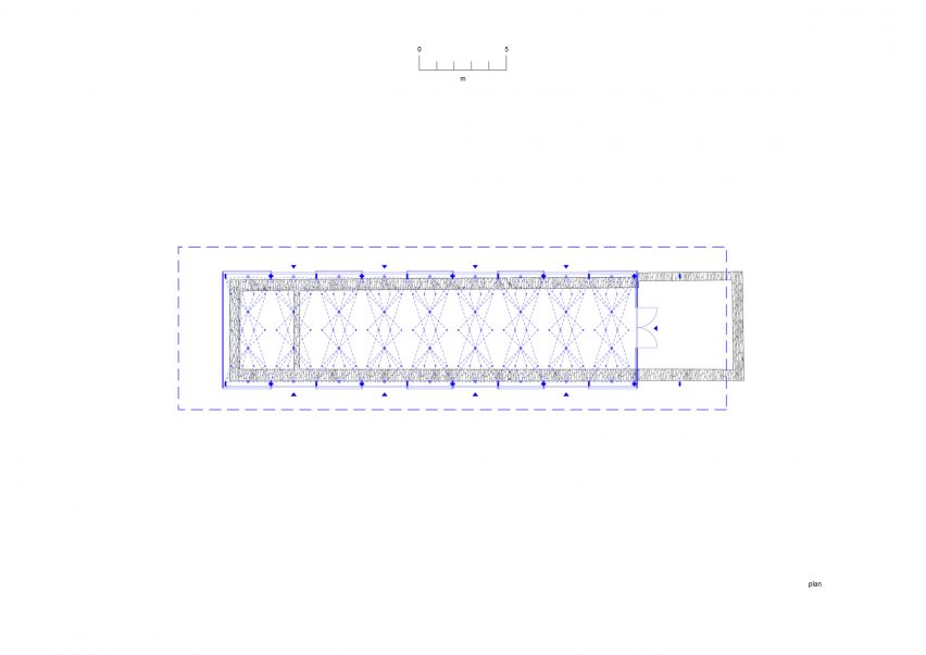 Plan of Mendell's Greenhouse