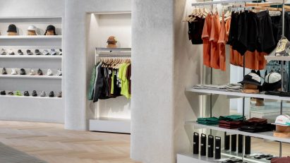 MRDK uses arches and mosaics for Ciele Athletics store in Montreal