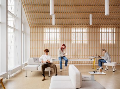 CoLab classroom furniture by Pearson Lloyd for