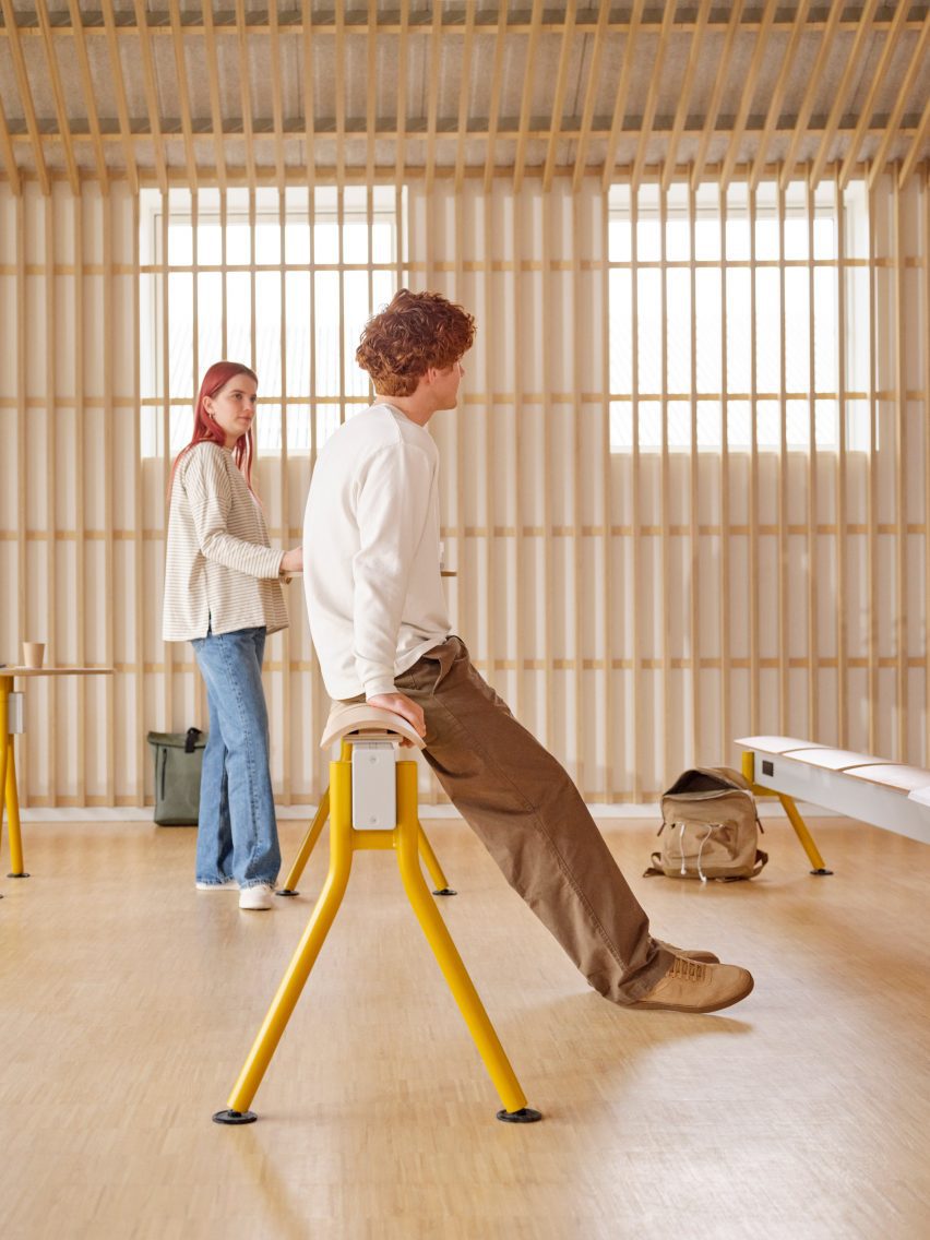 CoLab classroom furniture by Pearson Lloyd for Senator