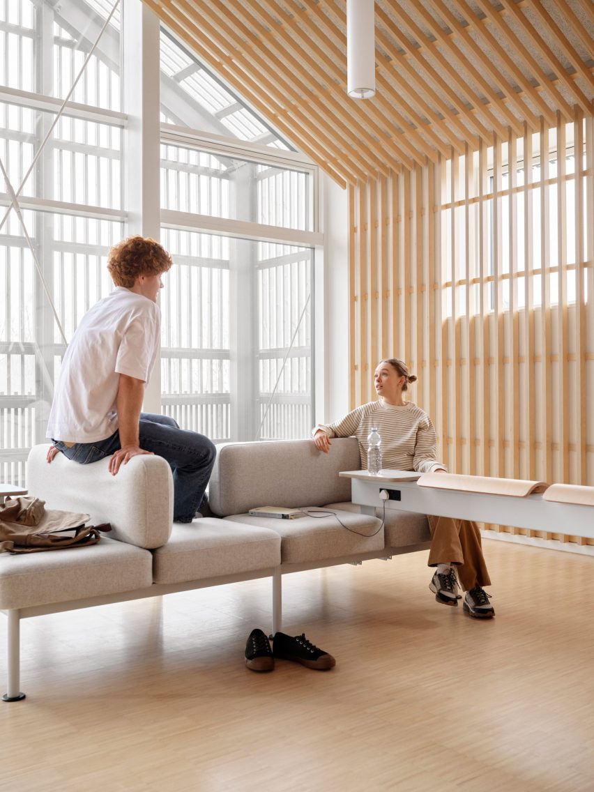 CoLab classroom furniture by Pearson Lloyd for Senator