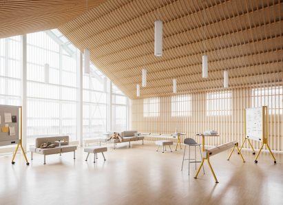 CoLab classroom furniture by Pearson Lloyd for
