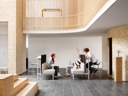 CoLab classroom furniture by Pearson Lloyd for Senator