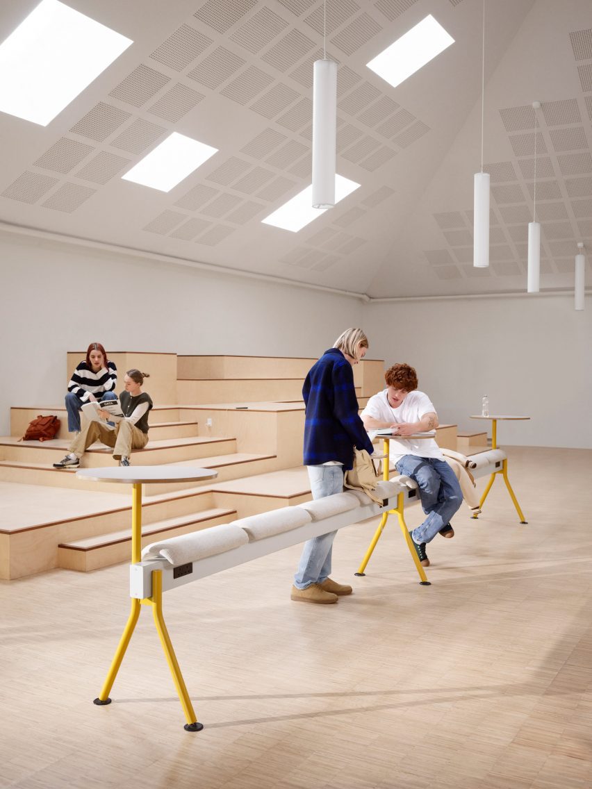 CoLab classroom furniture by Pearson Lloyd for Senator