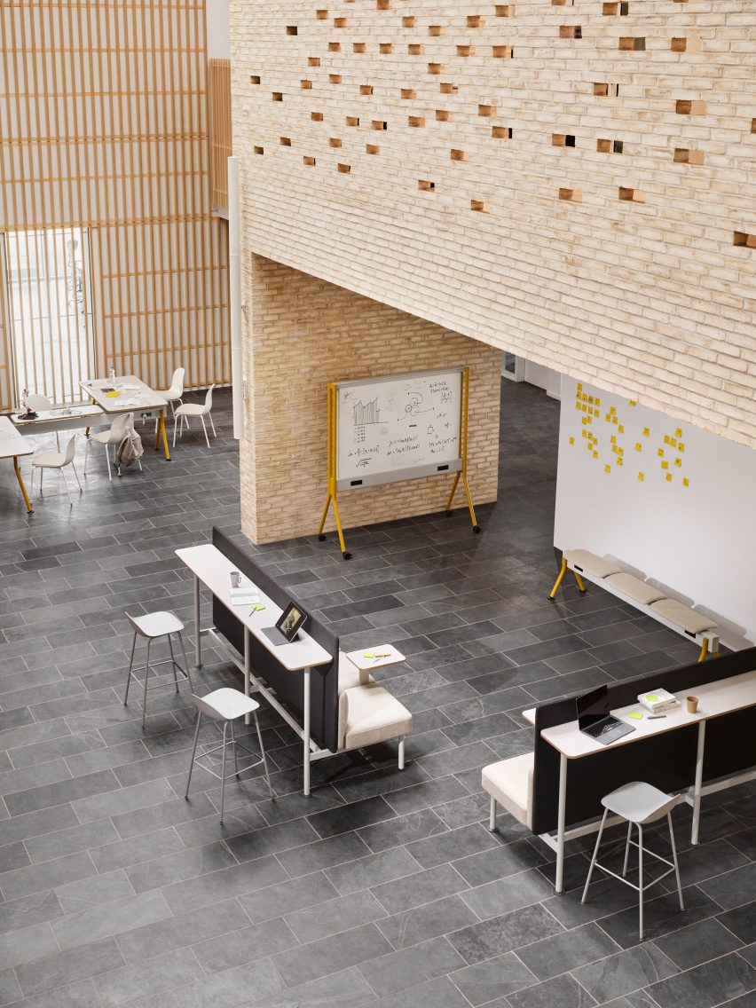 CoLab classroom furniture by Pearson Lloyd for Senator