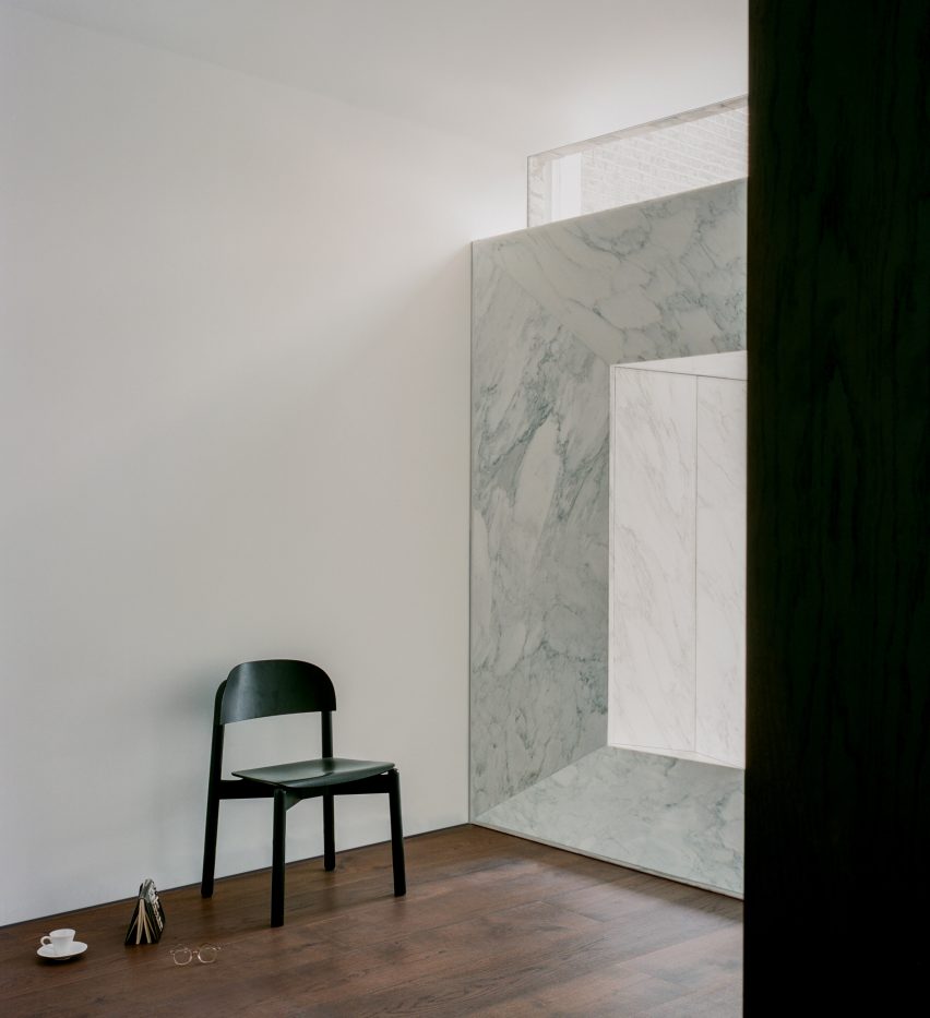 Marble extension to Victorian home