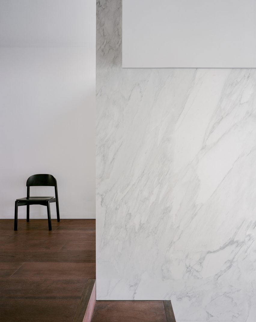 Marble extension to Victorian home
