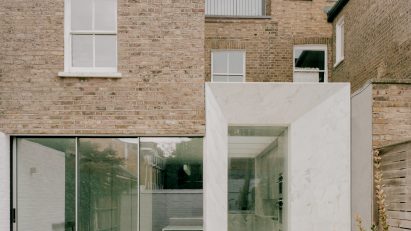 Marble extension to Victorian home
