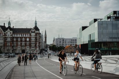Cyclists in Copenhagen