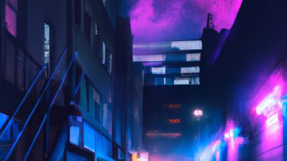 DALL-E 2 cyberpunk