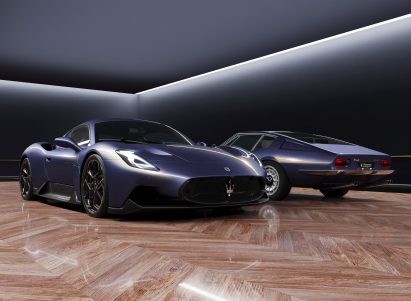 David Beckham designs pair of Maseratis informed by his "passion for classic cars"