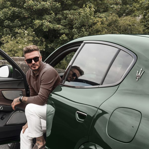 David Beckham Maserati