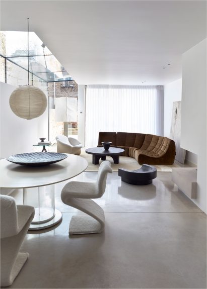 Living room of Highbury House by Daytrip Studio