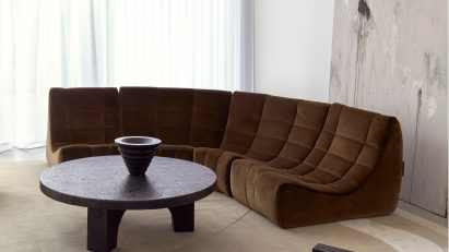 Living room of Highbury House by Daytrip Studio