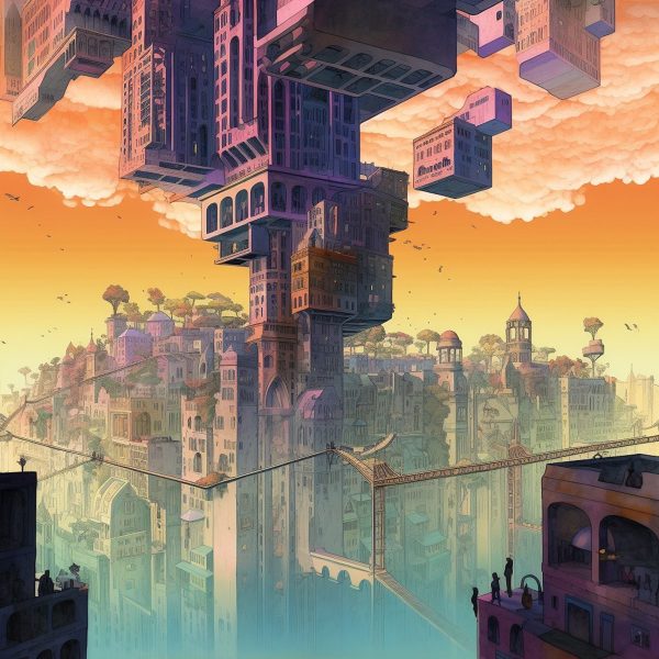 Mario Santaniello and Athina Athiana's entry for the AItopia artwork competition