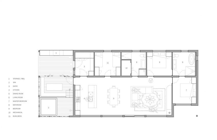 Stephane Gaulin-Brown places curved roof on Quebec chalet plans
