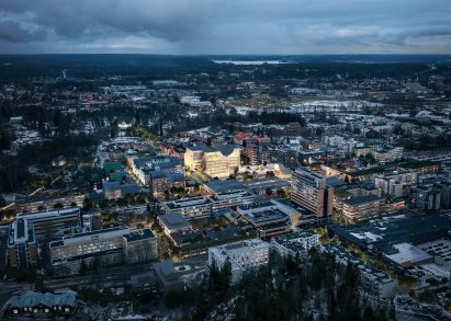 Aerial view of Espoo