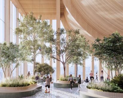 Public space inside Espoo House