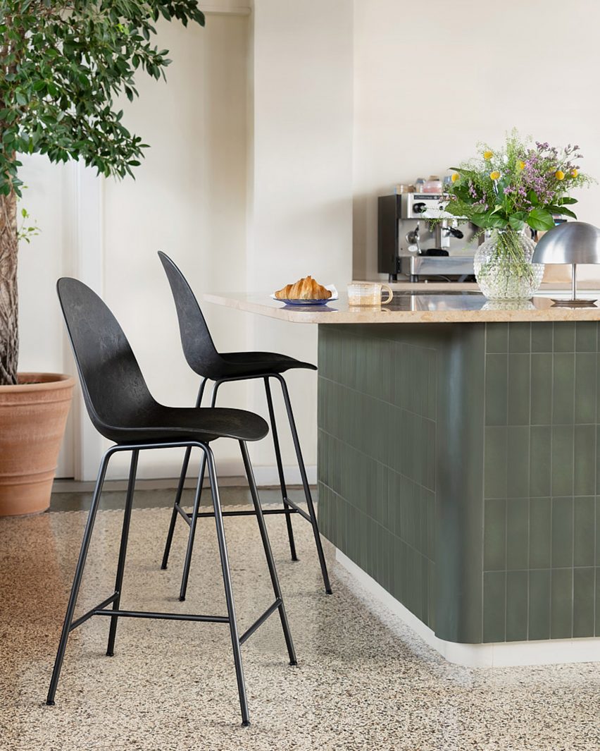 Eternity high stool by Space Copenhagen for Mater