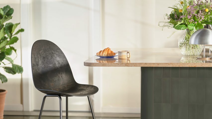 Eternity high stool by Space Copenhagen for Mater