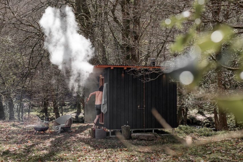 Forest Sauna by Out of the Valley