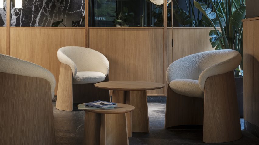 Ginger chairs by Sebastian Herkner for Ondaretta