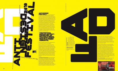 The Graphic Language of Neville Brody, page spread
