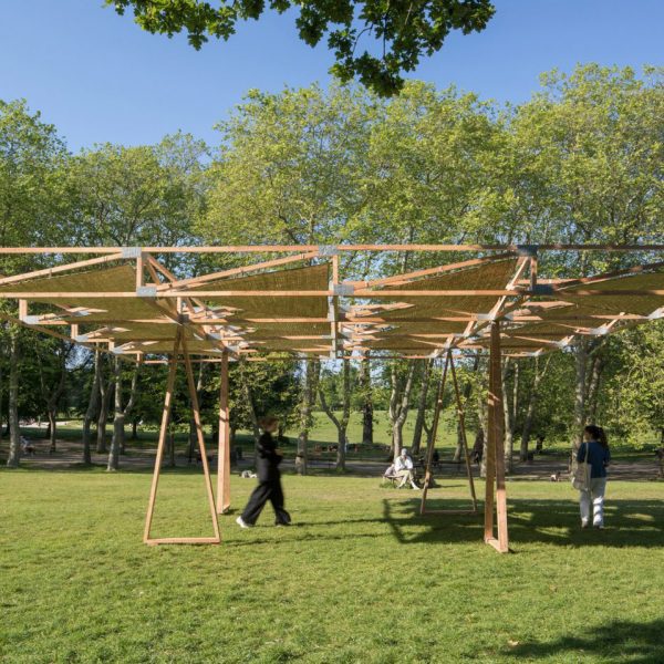 Craft Not Carbon timber pavilion in Crystal Palace Park