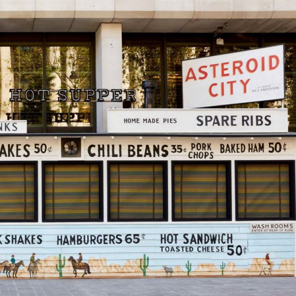 View of Wes Anderson's Asteroid City exhibition