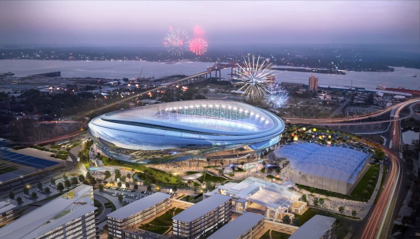 HOK design for Jaguars stadium