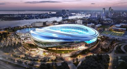 HOK stadium Jacksonville Renderings