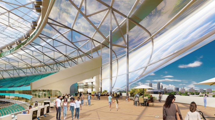 HOK design for Jaguars stadium