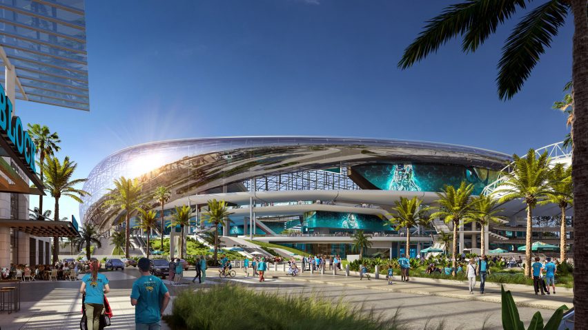 HOK design for Jaguars stadium