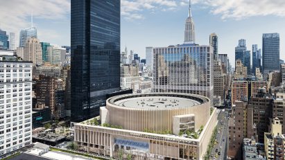 Penn Station plan from the air