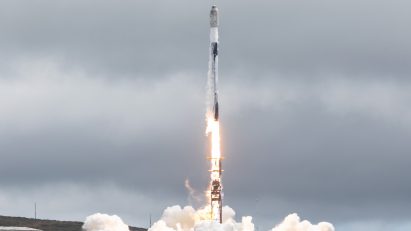 Photo of HOTSAT-1 satellite launching