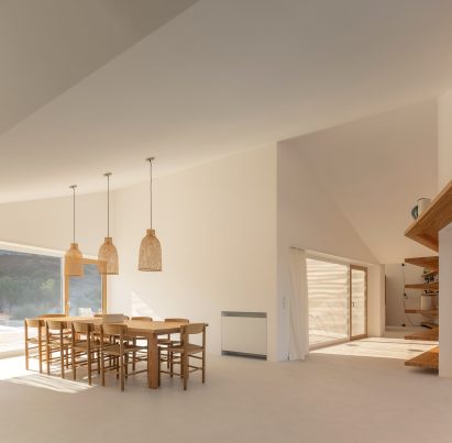 Interior of Pura Comporta vacation villa by Falcão de Campos