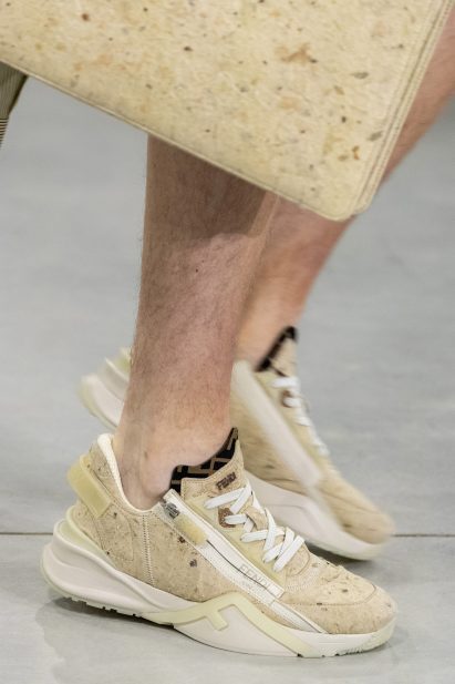 Photo of paper trainers