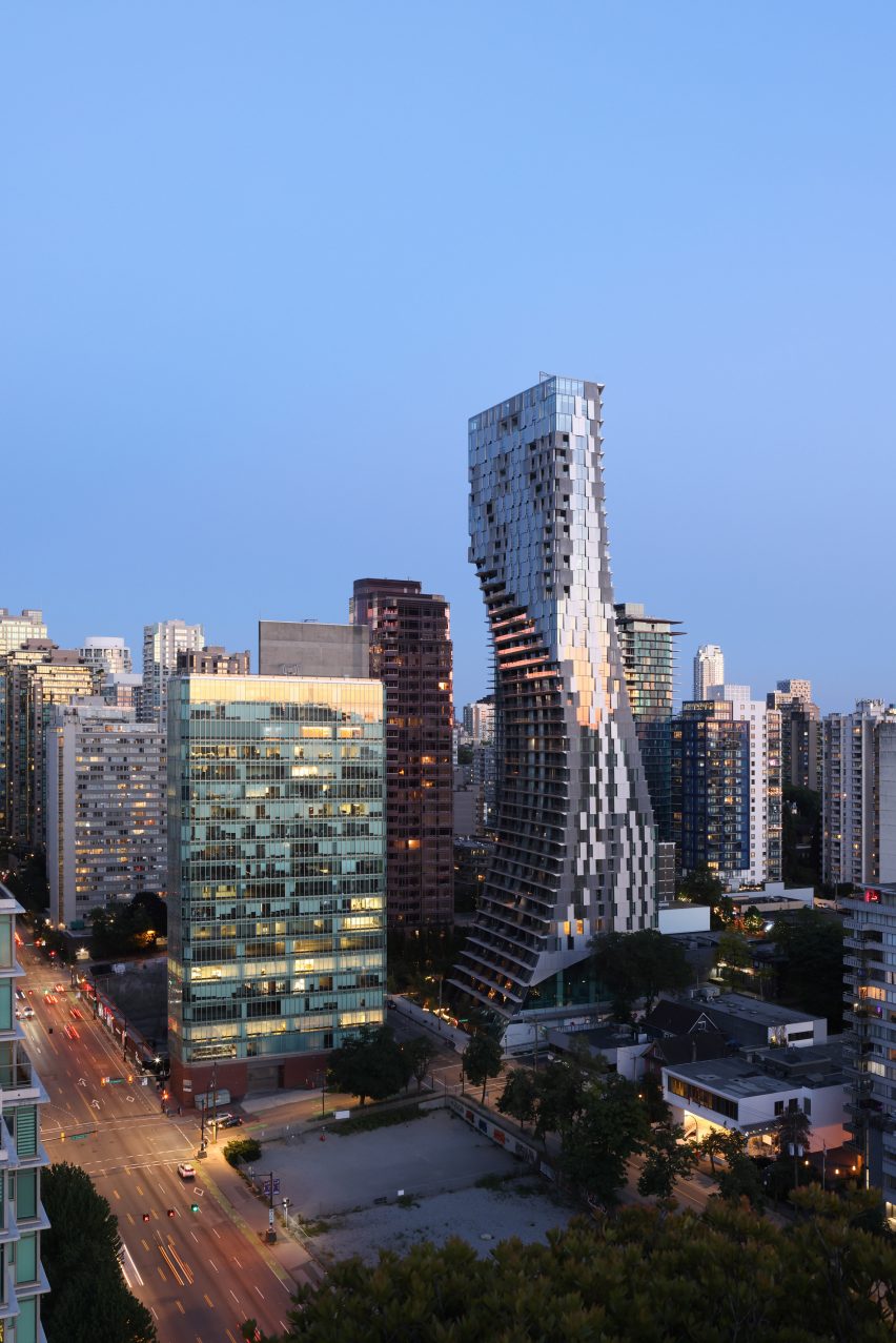 Kengo Kuma Vancouver skycraper