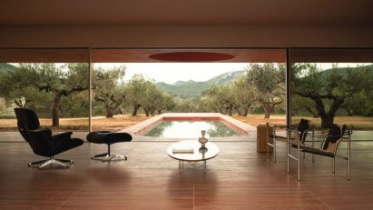 View from La Casa de los Olivos in Valencia by Balzar Arquitectos