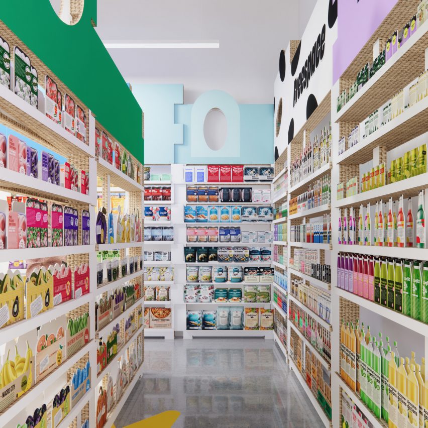 Aisle of Latvian Pavilion at Venice Architecture Biennale