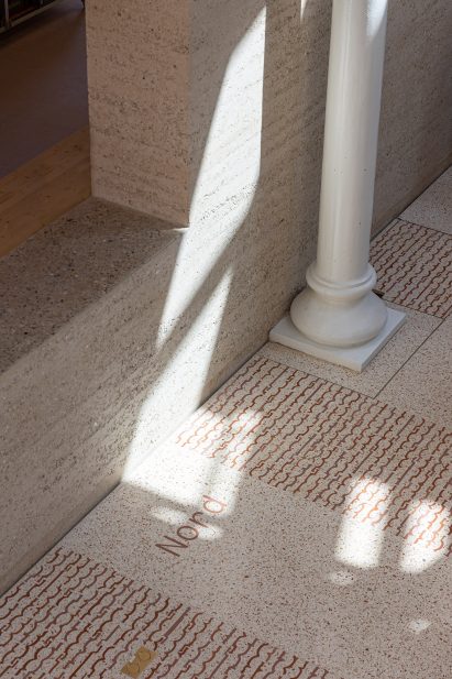 Terrazzo flooring 