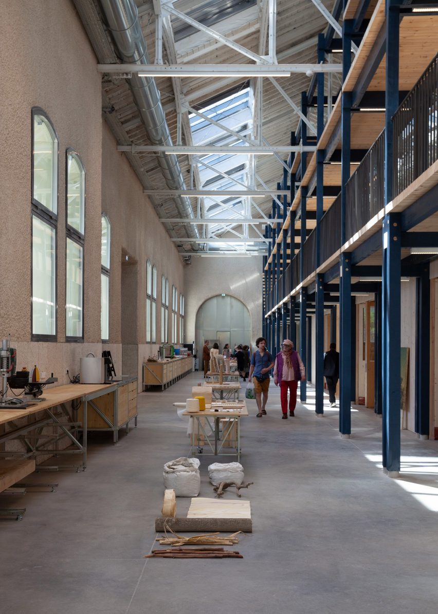 Interior of Le Magasin Électrique by Atelier Luma, Assemble and BC Architects & Studies