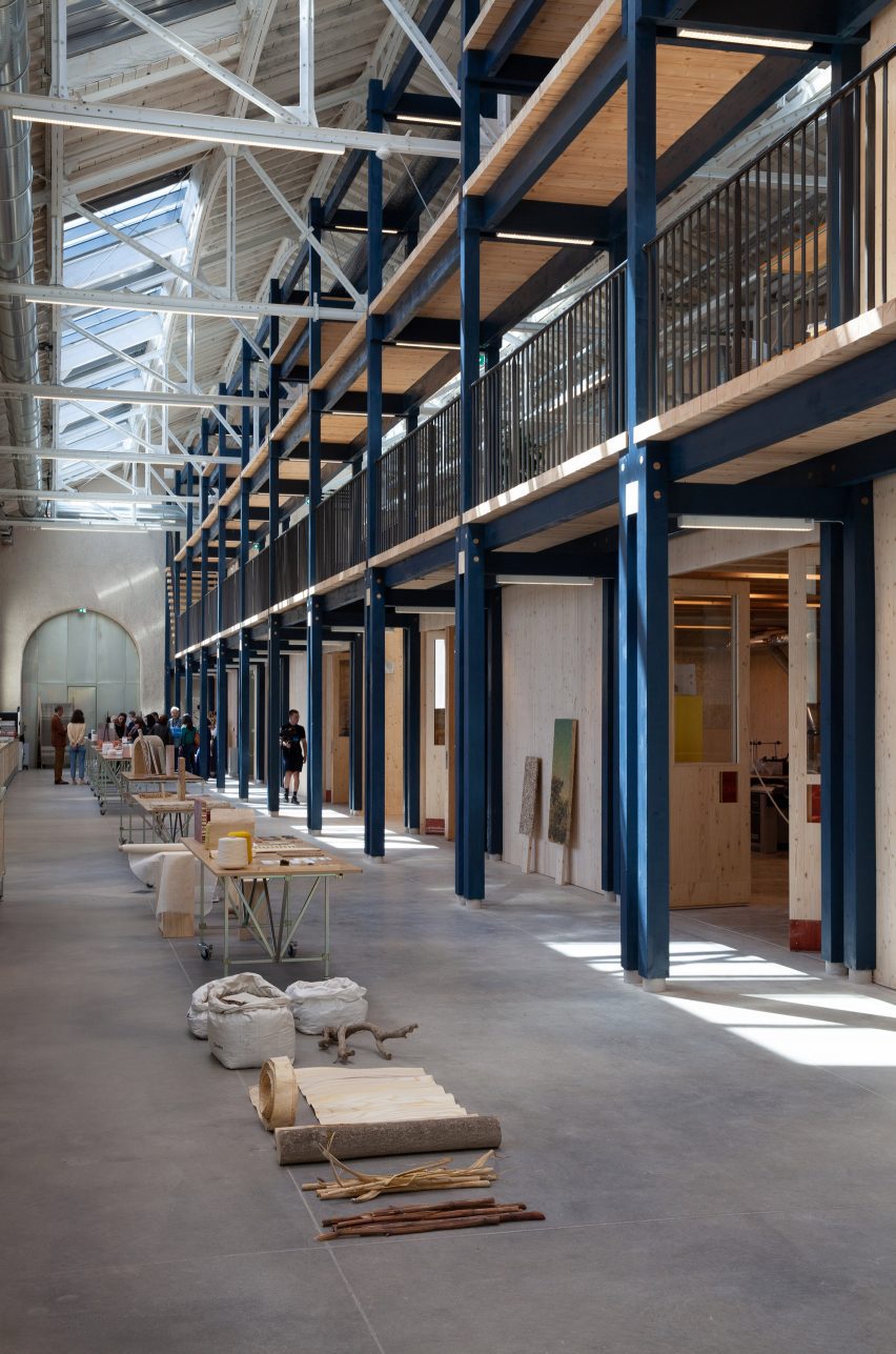 Interior of Le Magasin Électrique by Atelier Luma, Assemble and BC Architects & Studies