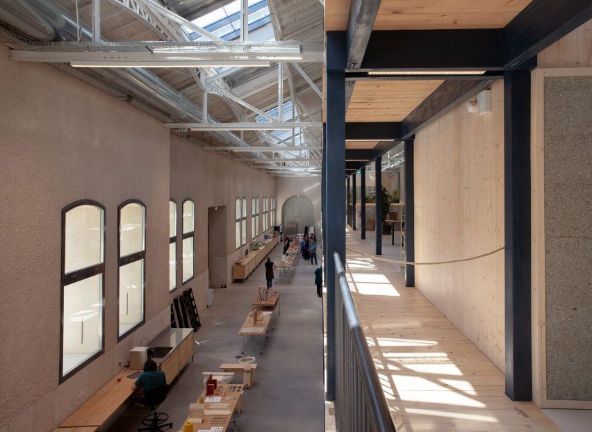 Interior of Le Magasin Électrique by Atelier Luma, Assemble and BC Architects & Studies