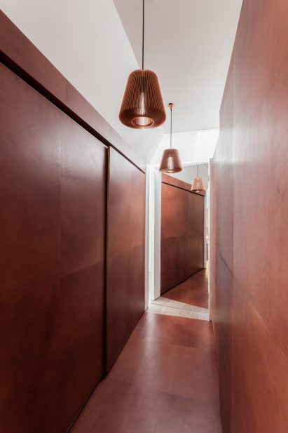 leather-lined wardrobes