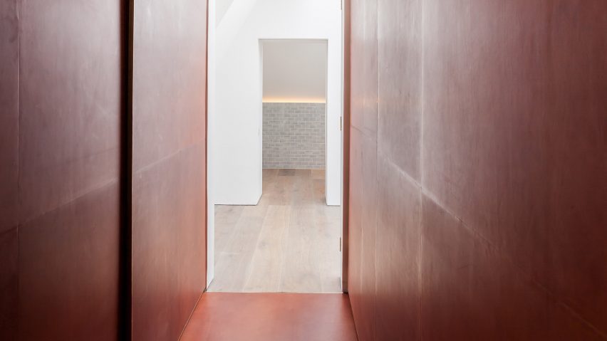 leather-lined wardrobes by Simon Astridge