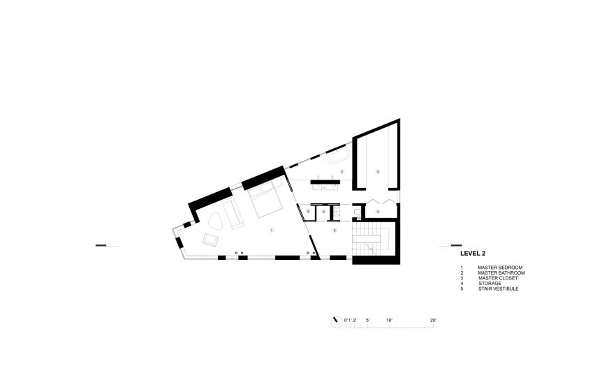 Main house level 2 floor plan