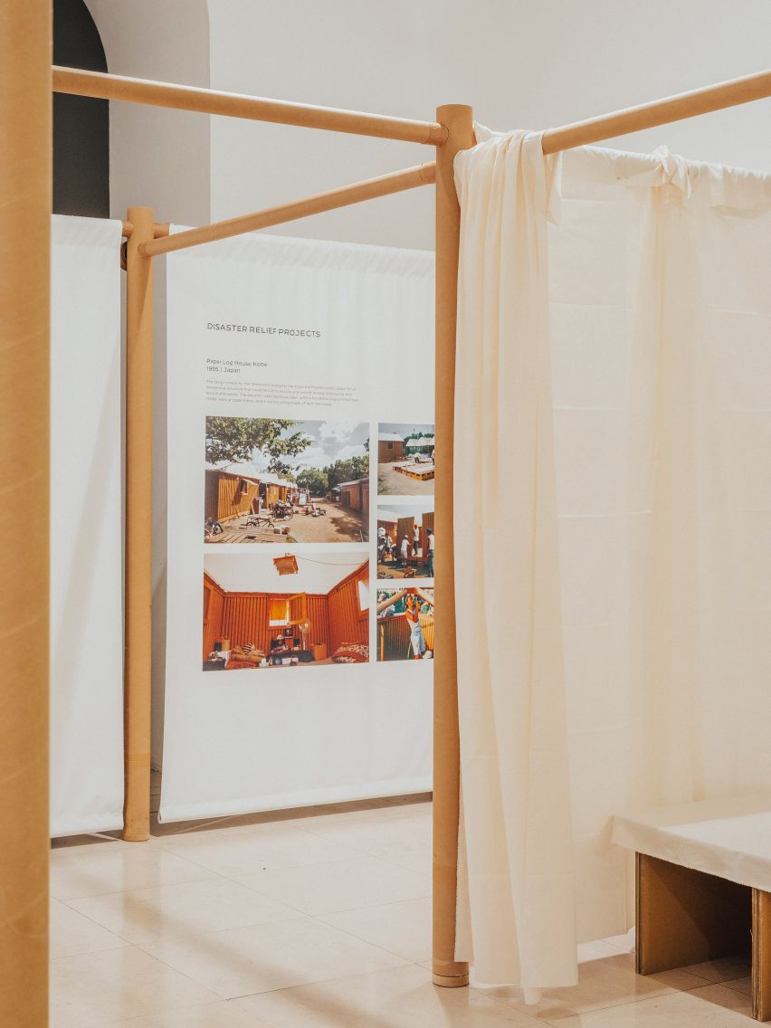 Paper Sanctuary by Shigeru Ban